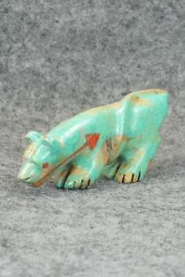 Mountain Lion Zuni Fetish Carving - Andres Quandelacy