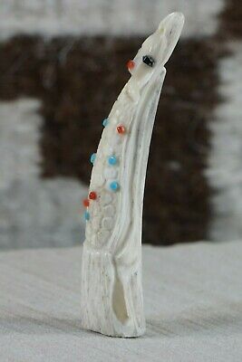 Corn Maiden Zuni Fetish Carving - Derrick Kaamasee - High Lonesome Trading