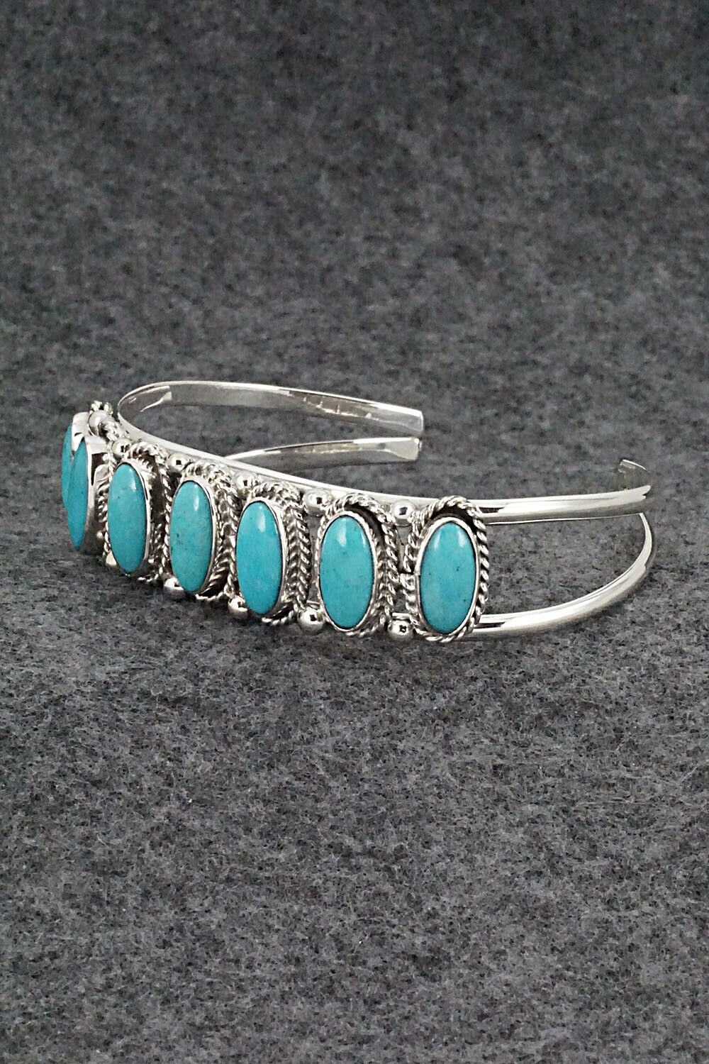 Turquoise & Sterling Silver Bracelet - Roberta Begay