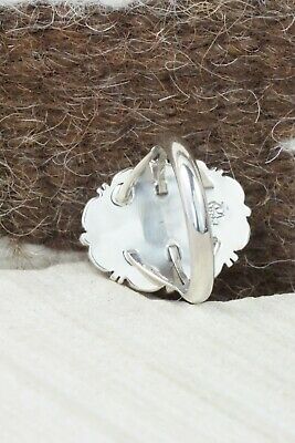 Turquoise & Sterling Silver Ring - Daniel Benally - Size 10