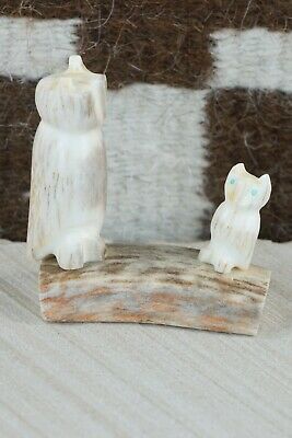 Owl Zuni Fetish Carving - Brandon Phillips