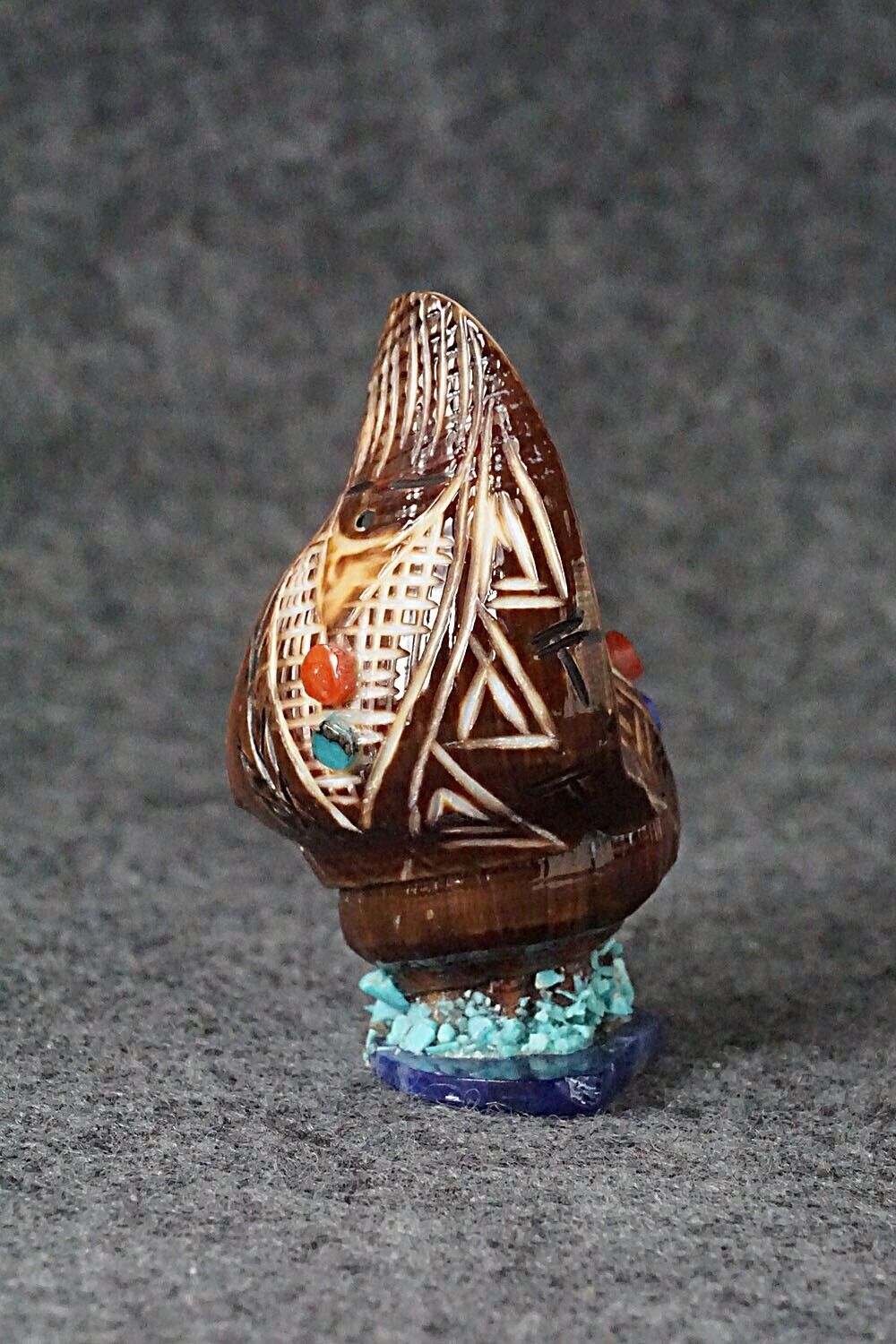 Corn Maiden Zuni Fetish Carving - Gloria Chattin