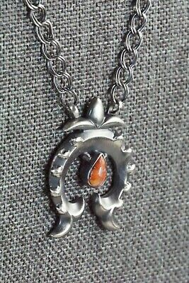 Spiny Oyster & Sterling Silver Necklace - Sharon McCarthy