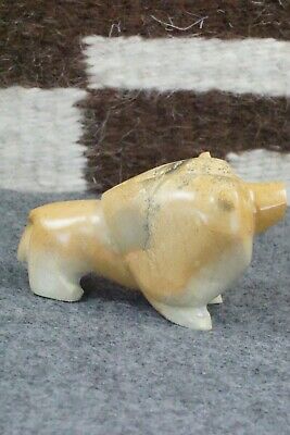 Lion Zuni Fetish Carving - Enrike Leekya
