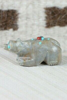 Bear Zuni Fetish Carving - Danette Laate - High Lonesome Trading