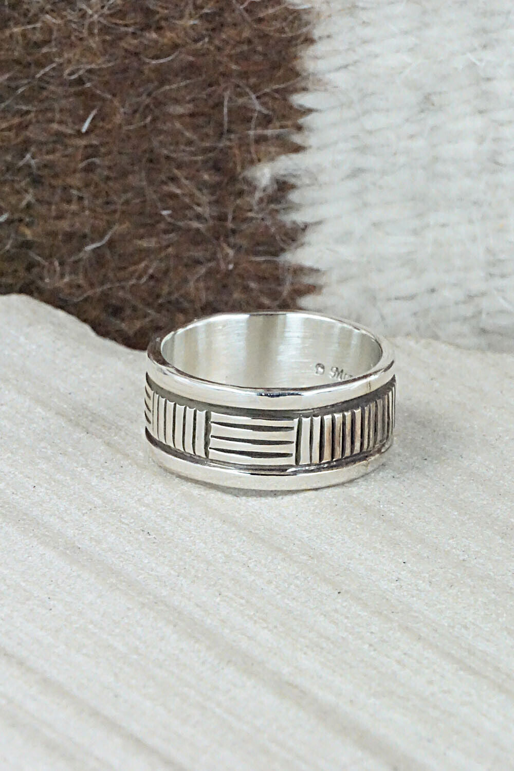 Sterling Silver Ring - Bruce Morgan - Size 9