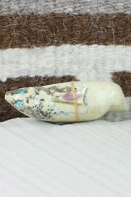 Wolf Zuni Fetish Carving - Delvin Leekya - High Lonesome Trading