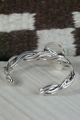 Navajo Turquoise and Sterling Silver Bracelet - Samuel Yellowhair