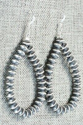 Sterling Silver Navajo Pearl Earrings - Louise Joe