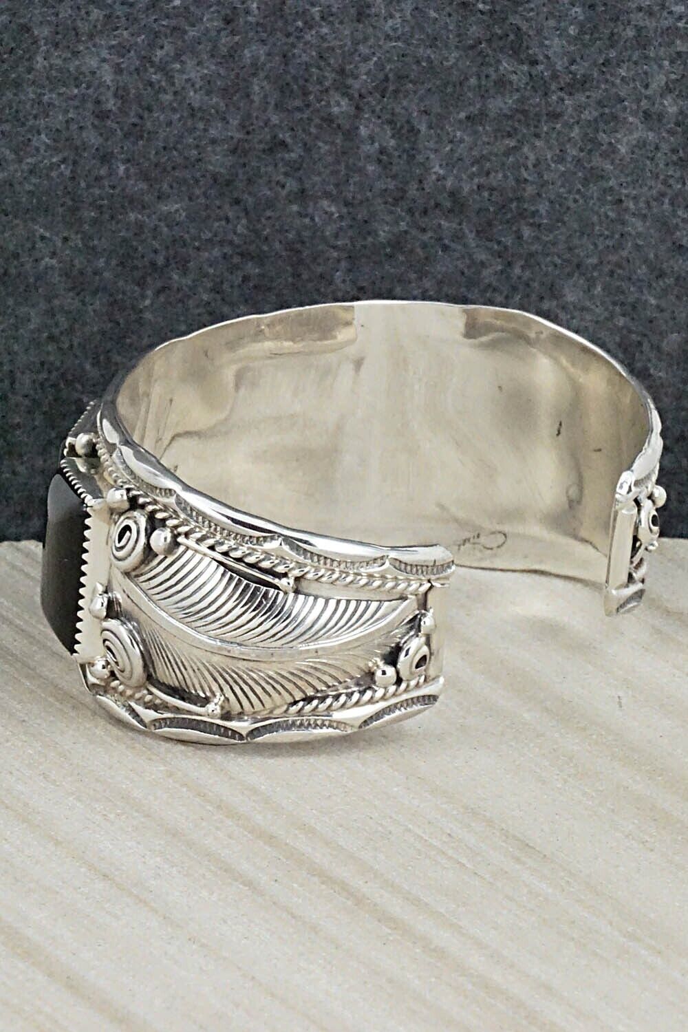 Onyx & Sterling Silver Bracelet - Darrell Morgan