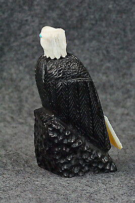 Bald Eagle Zuni Fetish Carving - Mike Tucson