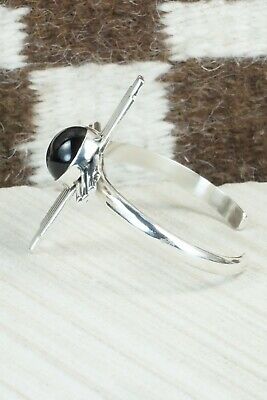 Onyx & Sterling Silver Zia Bracelet - Thomas Valencia