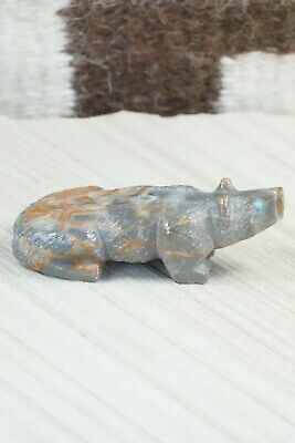 Badger Zuni Fetish Carving - Derrick Kaamasee