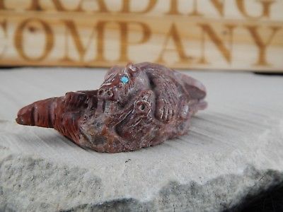 Badger Zuni Fetish Carving - Evan Cachini - High Lonesome Trading