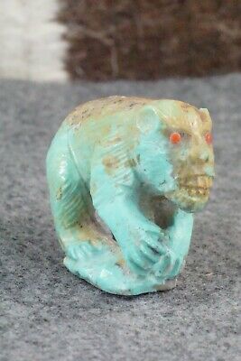 Monkey Zuni Fetish Carving - Derrick Kaamasee
