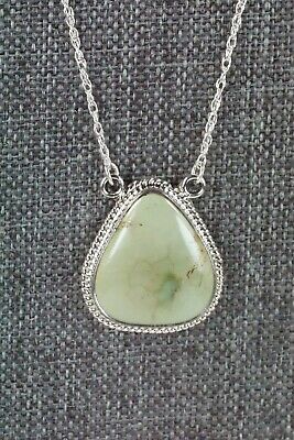 Turquoise & Sterling Silver Necklace - Annie Spencer