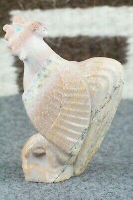 Rooster Zuni Fetish Carving - Derrick Kaamasee - High Lonesome Trading