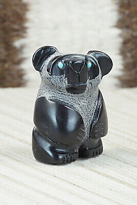 Bear Zuni Fetish Carving - Reynold Lunasee