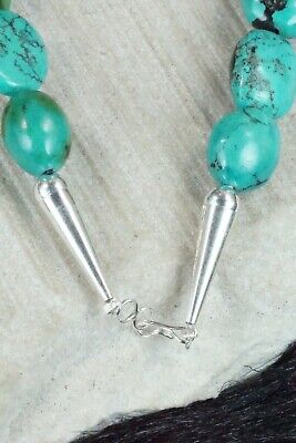 Turquoise & Sterling Silver Necklace - Navajo