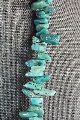 Turquoise & Sterling Silver Necklace - Navajo
