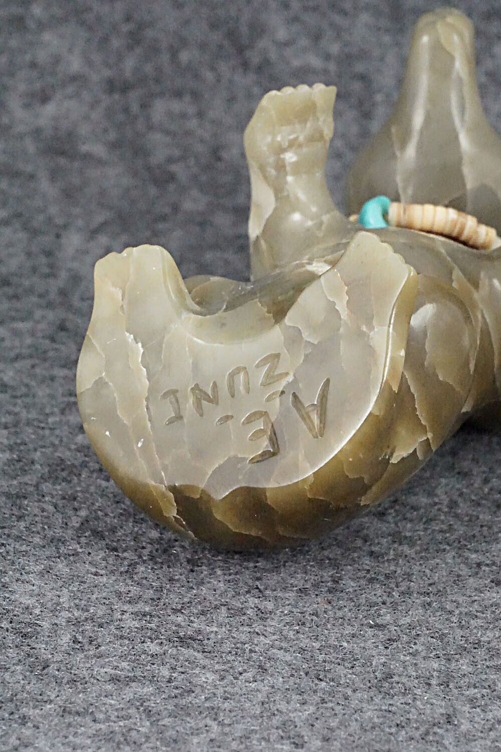 Bear Zuni Fetish Carving - Albert Eustace