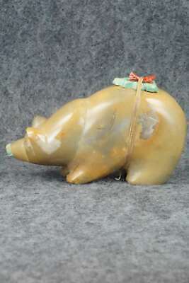 Bear Zuni Fetish Carving - Enrike Leekya