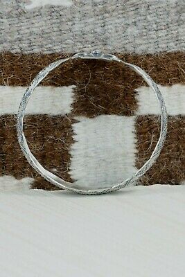 Navajo Sterling Silver Bangle Cuff - Tim Yazzie