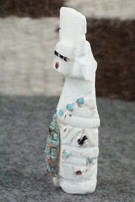 Corn Maiden Zuni Fetish Carving - Carl Etsate