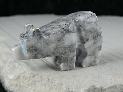 Bear Zuni Fetish Carving - Cameron Nastacio - High Lonesome Trading