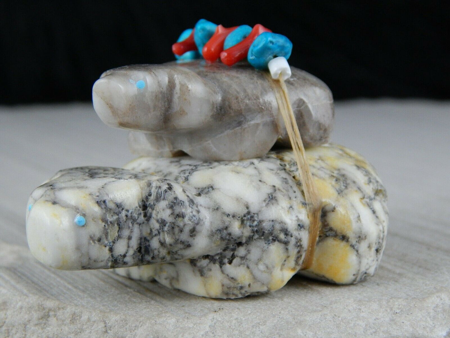 Badgers Zuni Fetish Carving - Ed Lementino - High Lonesome Trading