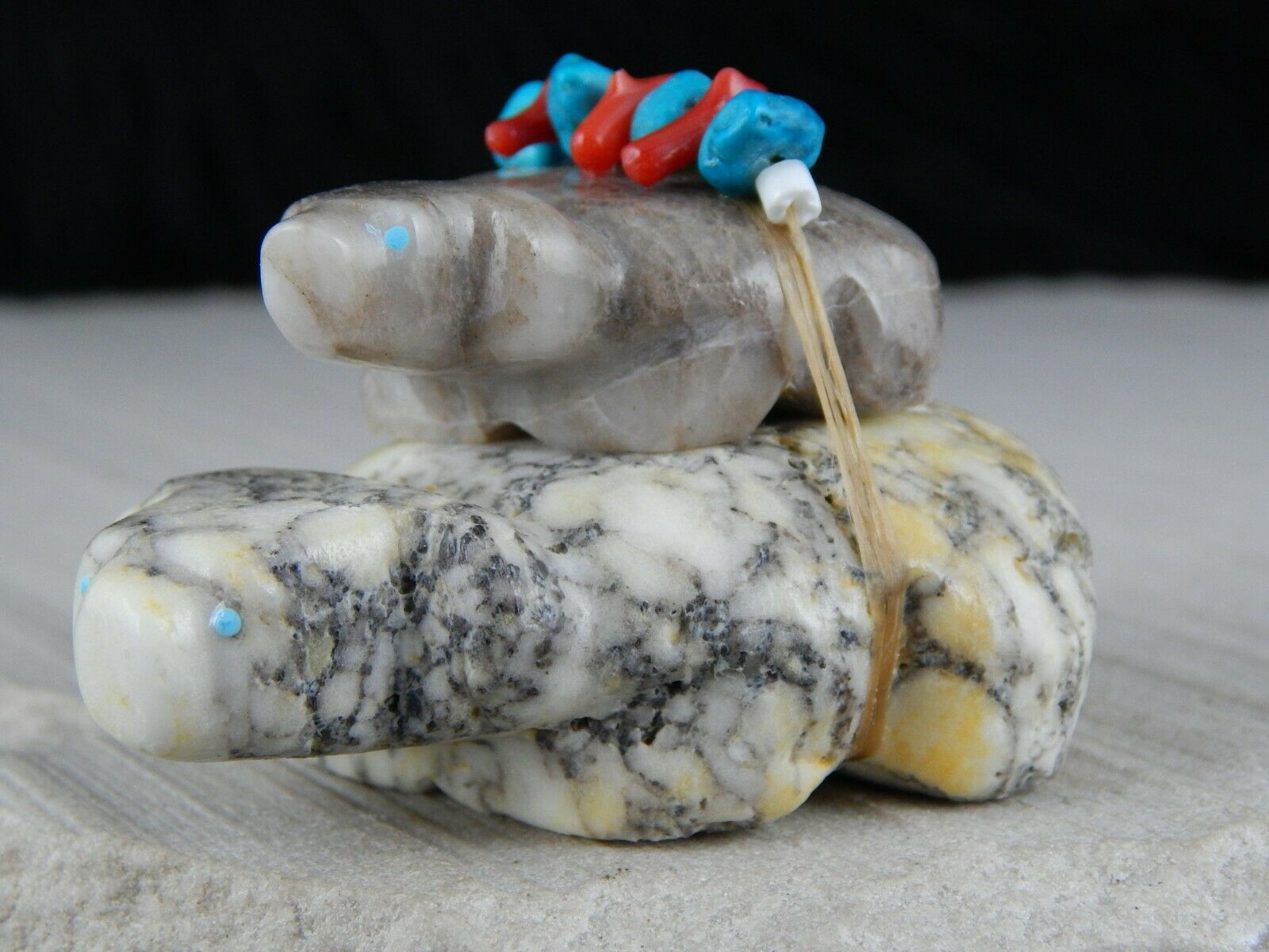 Badgers Zuni Fetish Carving - Ed Lementino - High Lonesome Trading