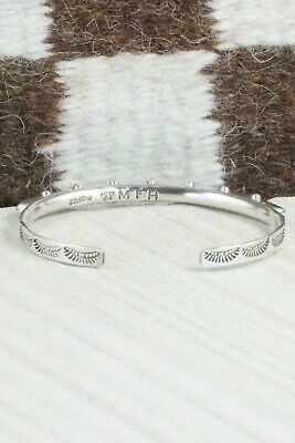 Turquoise & Sterling Silver Bracelet - Murray Hannaweeka
