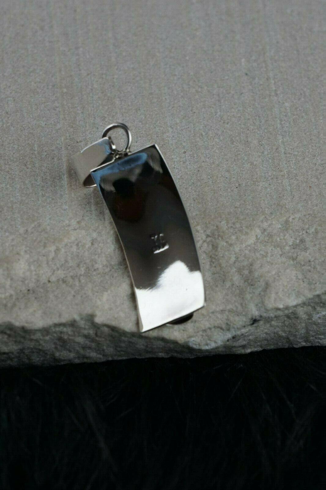 Sterling Silver Pendant - Thomas Charley - Navajo - High Lonesome Trading