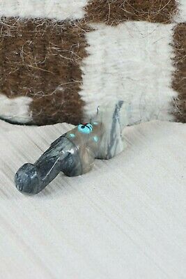 Mountain Lion Zuni Fetish Carving - Danette Laate - High Lonesome Trading