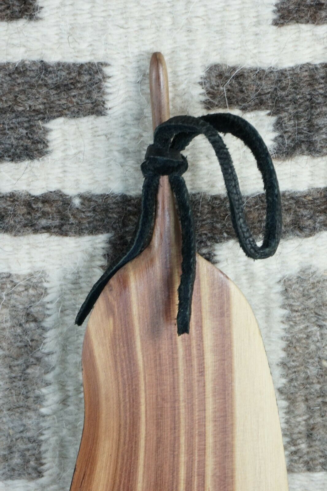 Zuni Painted Carved Wood Feather