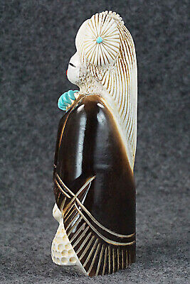 Corn Maiden Zuni Fetish Carving - Claudia Peina