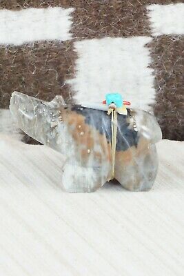Bear Zuni Fetish Carving - Stewart Alanzo