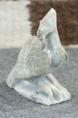 Road Runner Zuni Fetish Carving - Derrick Kaamasee