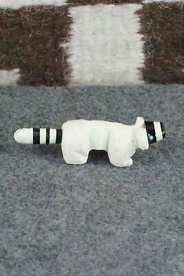 Racoon Zuni Fetish Carving - Suzette Lementino