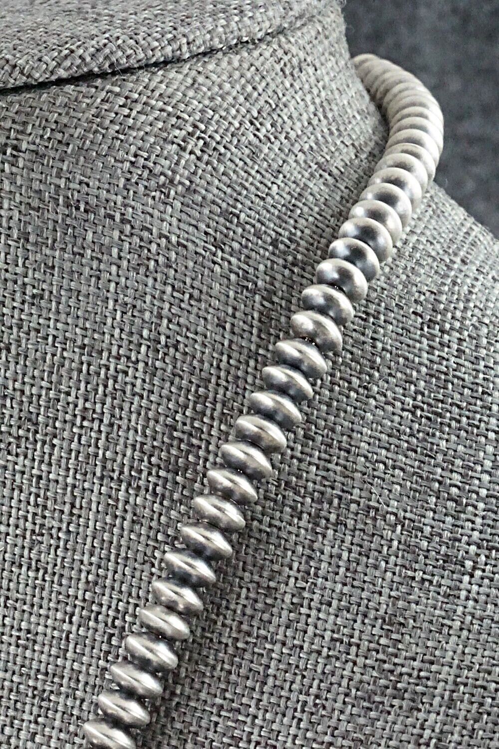 Sterling Silver Navajo Pearl Necklace - Jan Mariano