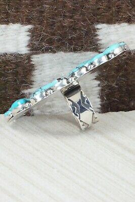 Turquoise & Sterling Silver Bracelet and Ring - Hemerson Brown