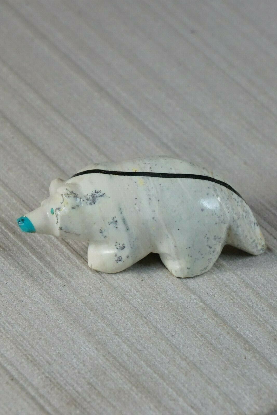 Badger Zuni Fetish Carving - Enrike Leekya - High Lonesome Trading