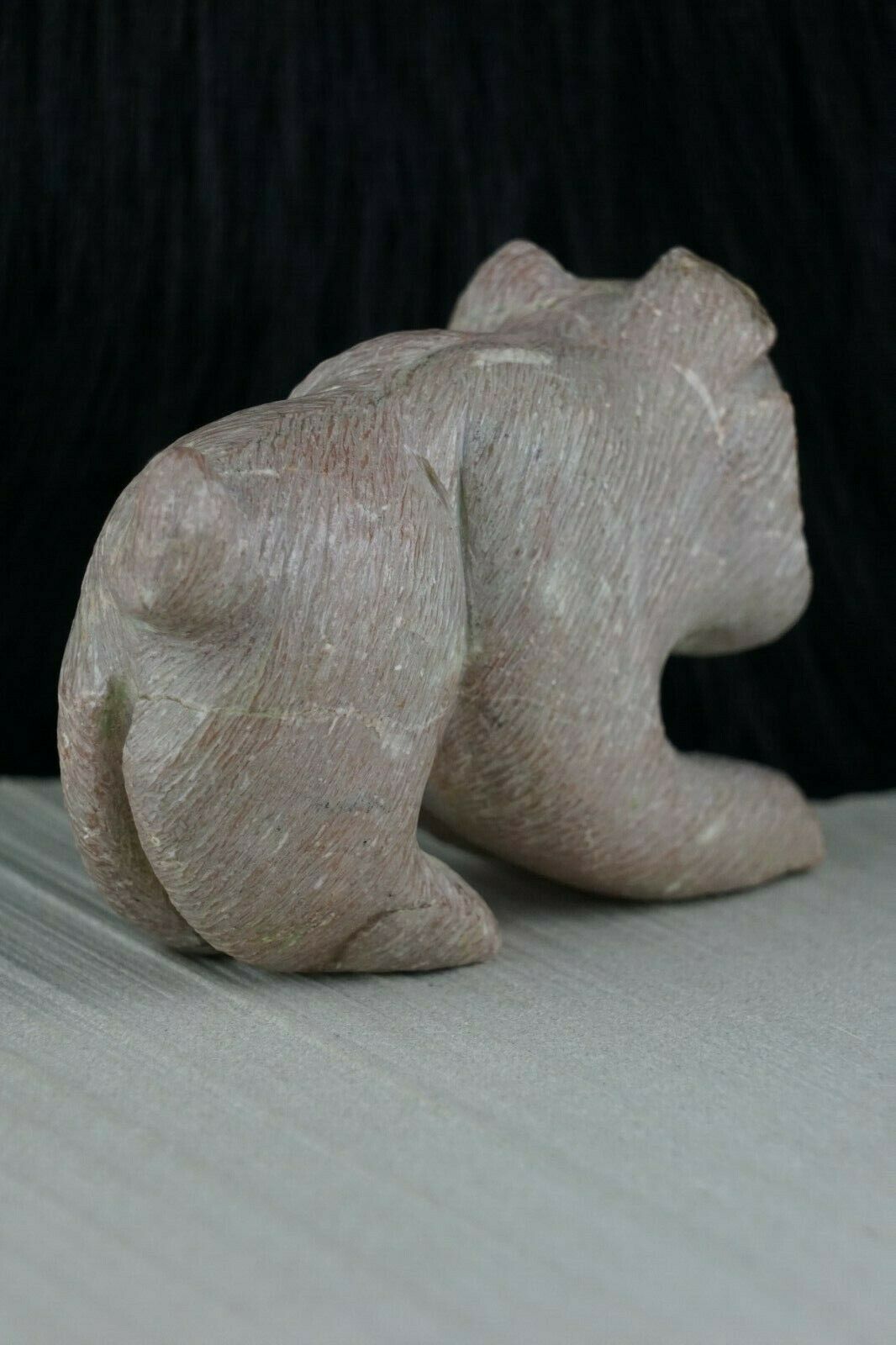 Bobcat Zuni Fetish Carving - Jonas Hastito - High Lonesome Trading