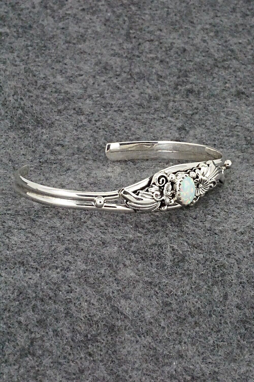 Opalite & Sterling Silver Bracelet - Sadie Jim