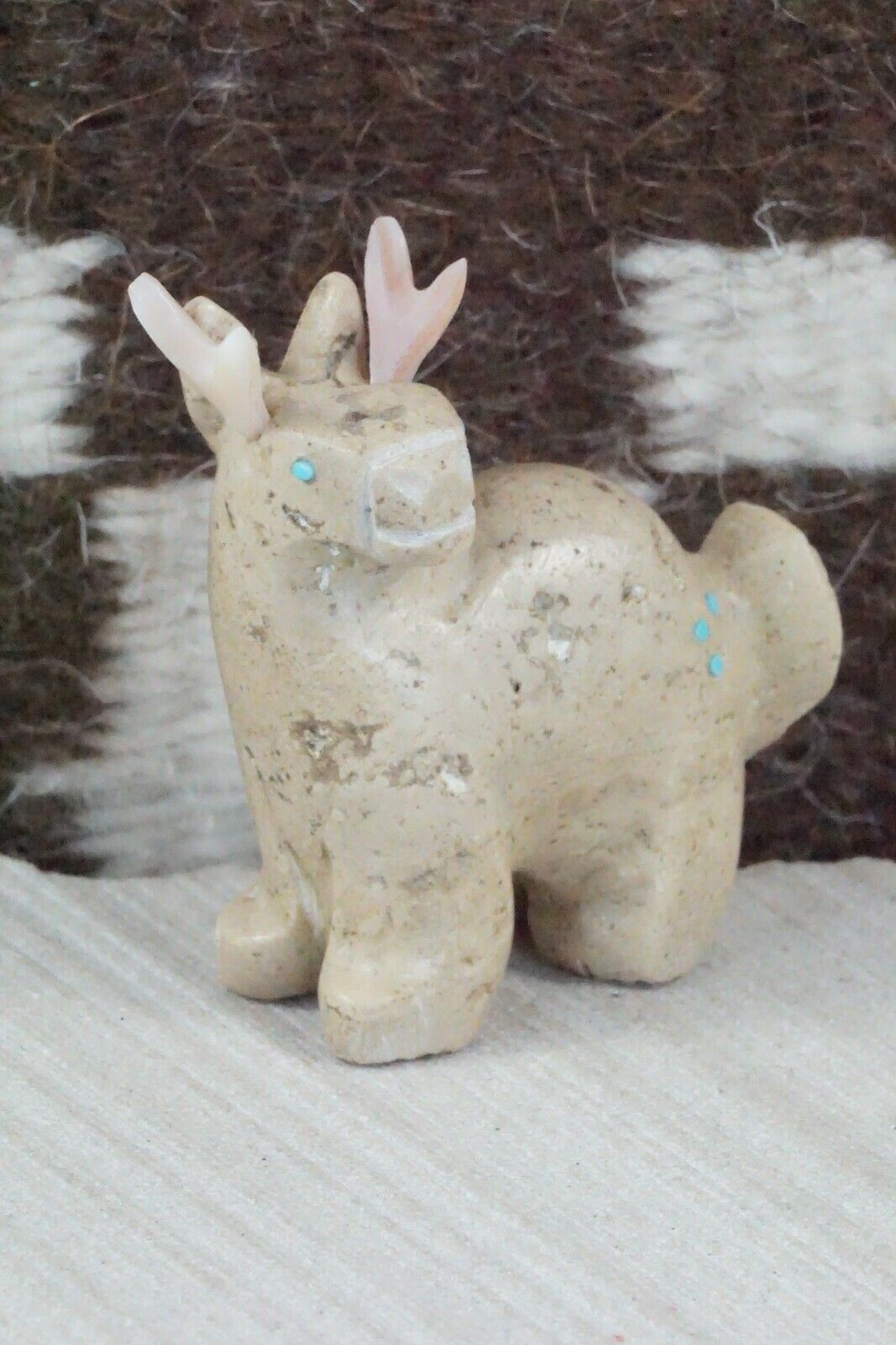 Deer Zuni Fetish Carving - Brandon Phillips