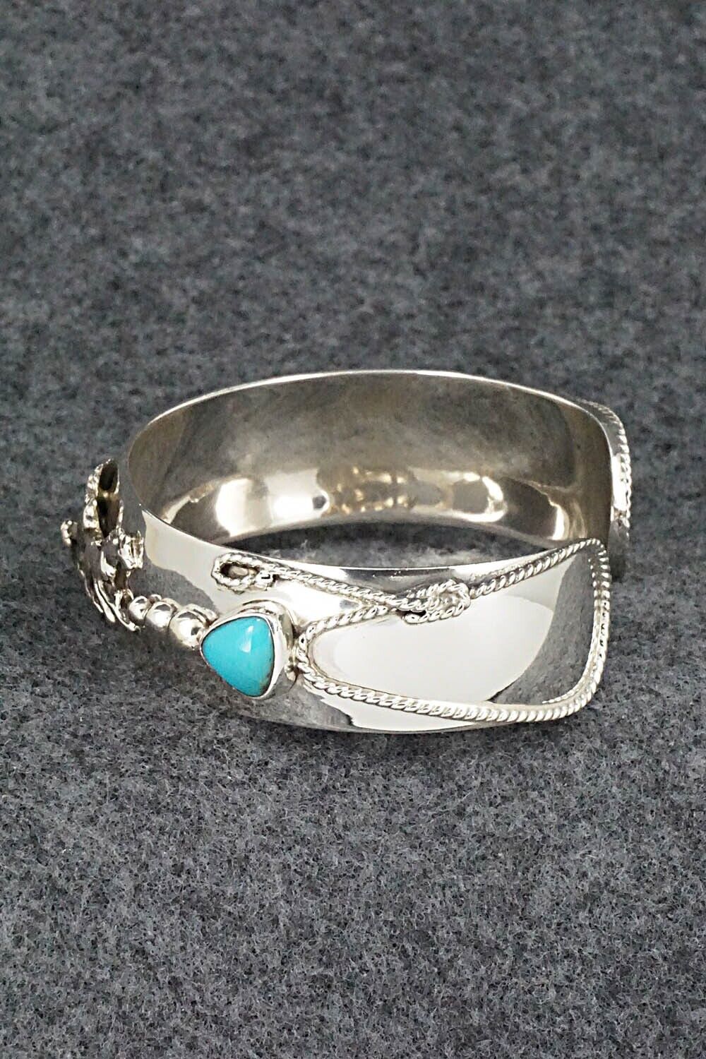 Turquoise & Sterling Silver Bracelet - Bobby Platero