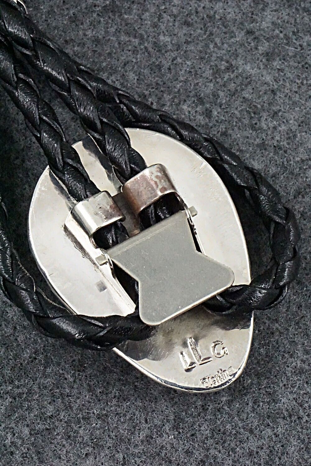 Multi Stone & Sterling Silver Bolo Tie - Gladys Lamy