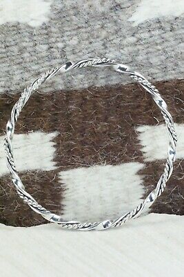 Sterling Silver Bangle - Elaine Tahe