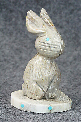 Rabbit Zuni Fetish Carving - Stafford Chimoni