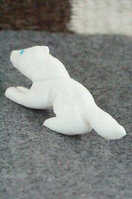 Wolf Zuni Fetish Carving - Jonas Hustito - High Lonesome Trading